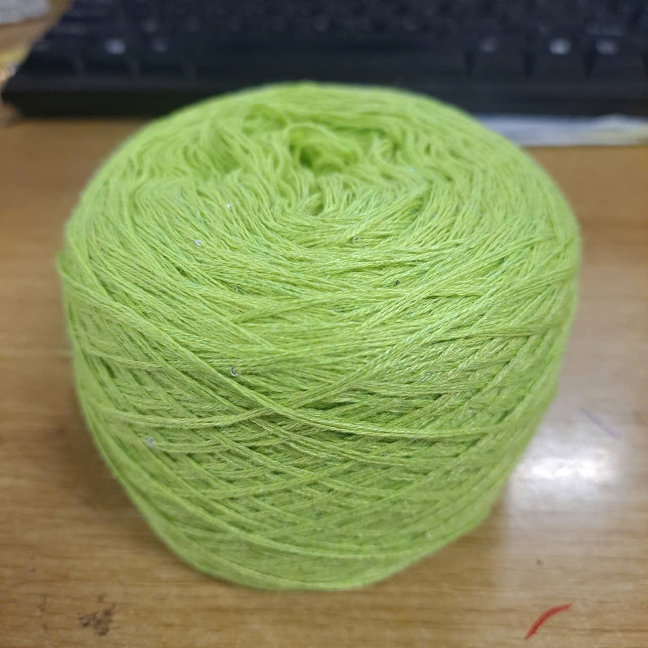 Sợi Lanh Linen mix kim sa