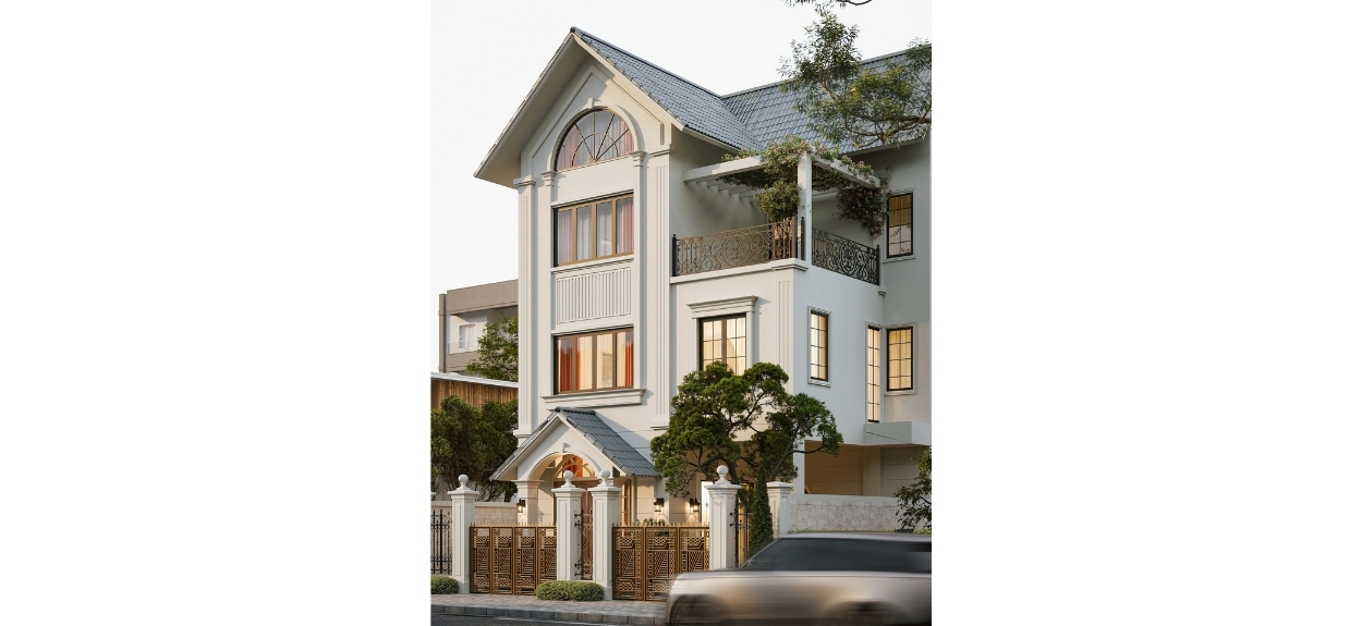Thiết kế kiến trúc Biệt thự Jules Villa 400m2 tại thành phố Hạ Long