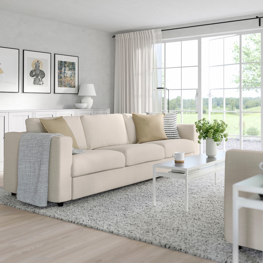 Sofa văng 3 chỗ ngồi phong cách hiện đại tối giản