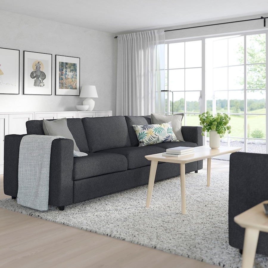 Sofa văng 3 chỗ ngồi phong cách hiện đại tối giản