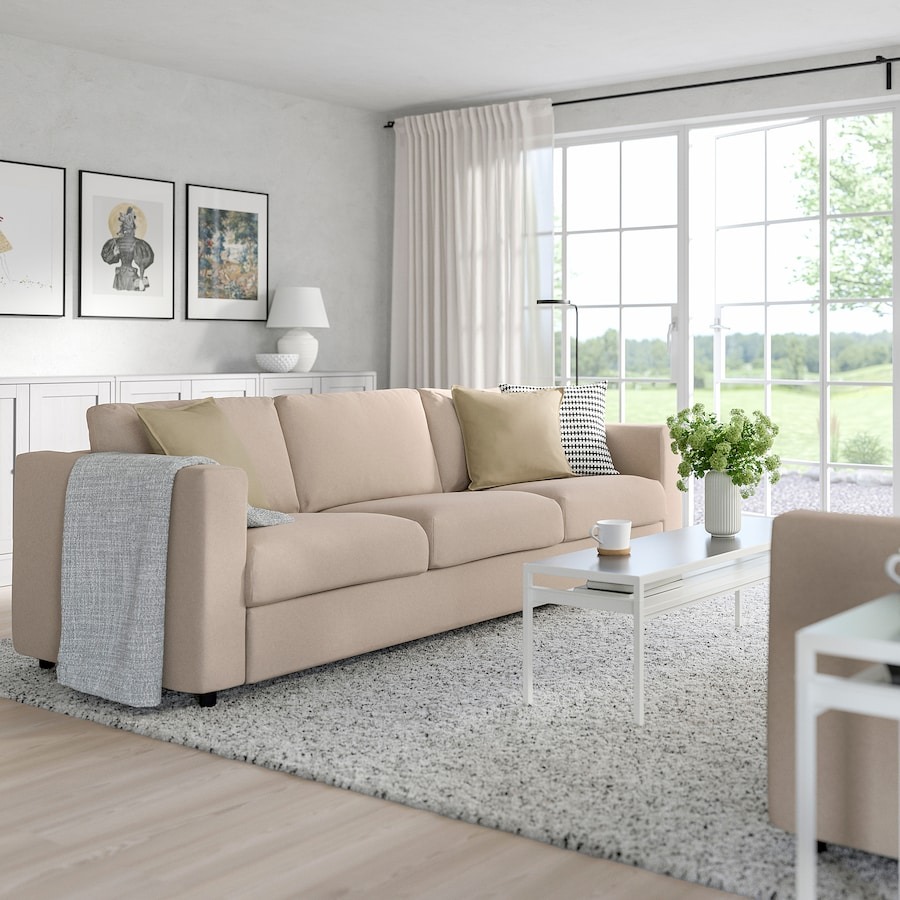 Sofa văng 3 chỗ ngồi phong cách hiện đại tối giản