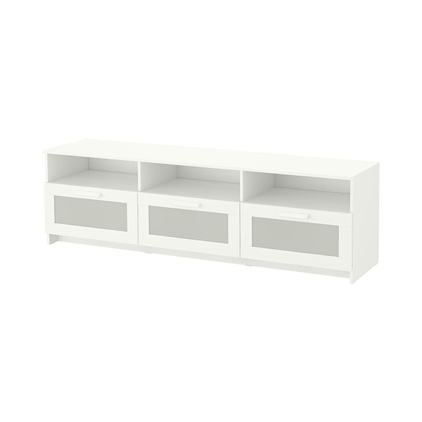 Kệ Tivi 3 Ngăn Kéo Kính