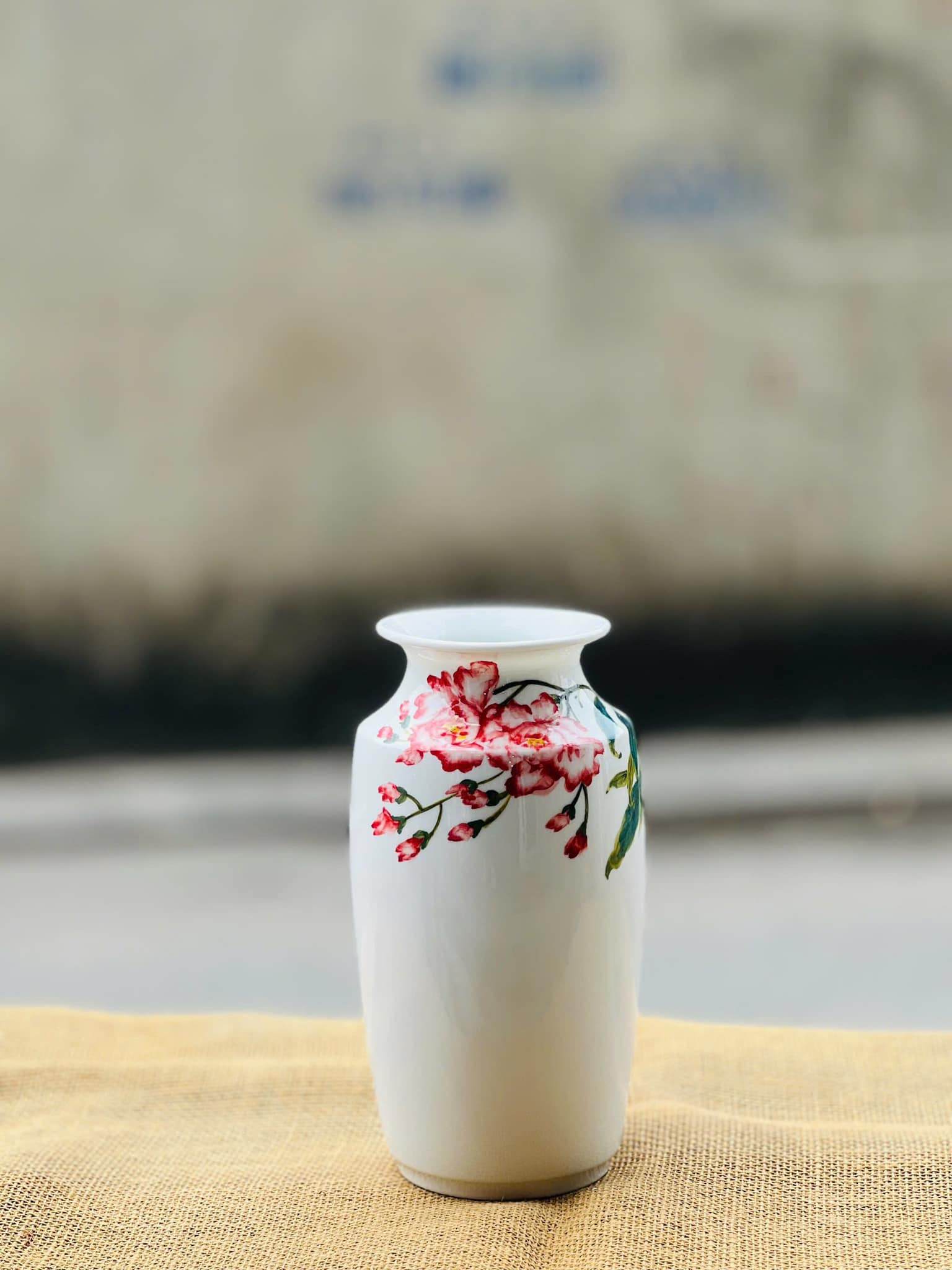 Lọ hoa gốm sứ vẽ tay 4