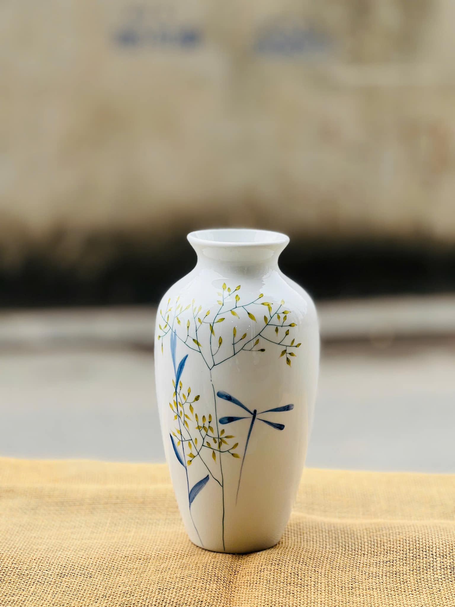 Lọ hoa gốm sứ vẽ tay 4