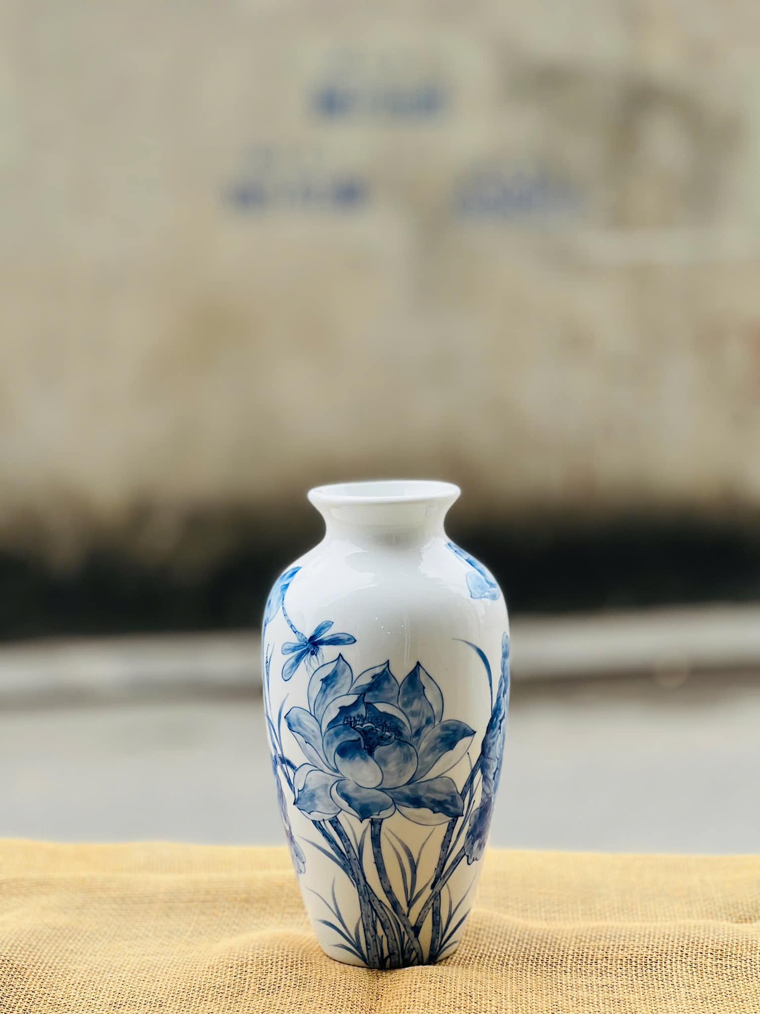 Lọ hoa gốm sứ vẽ tay 4