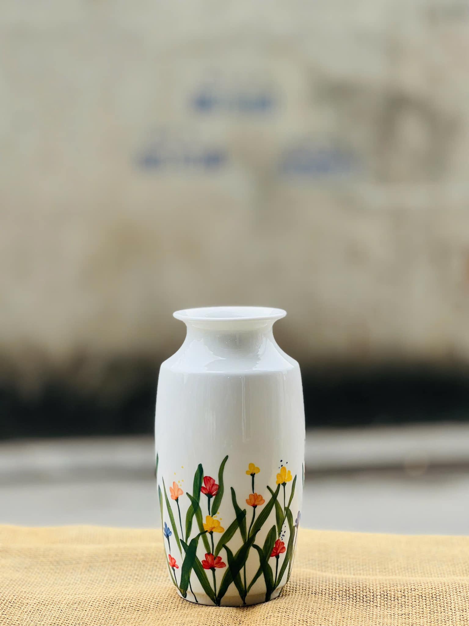 Lọ hoa gốm sứ vẽ tay 4