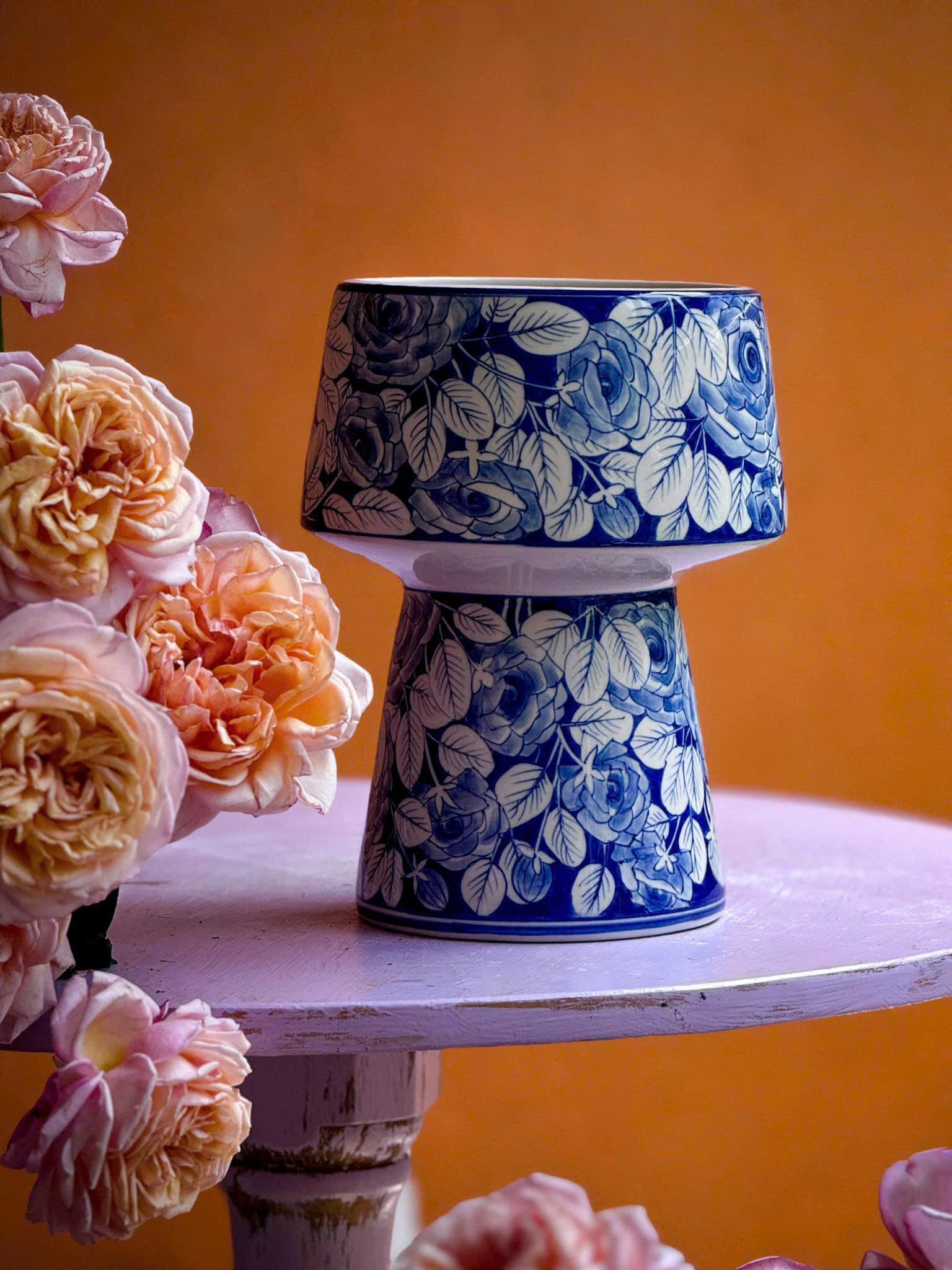 Lọ hoa men lam hoàng cung