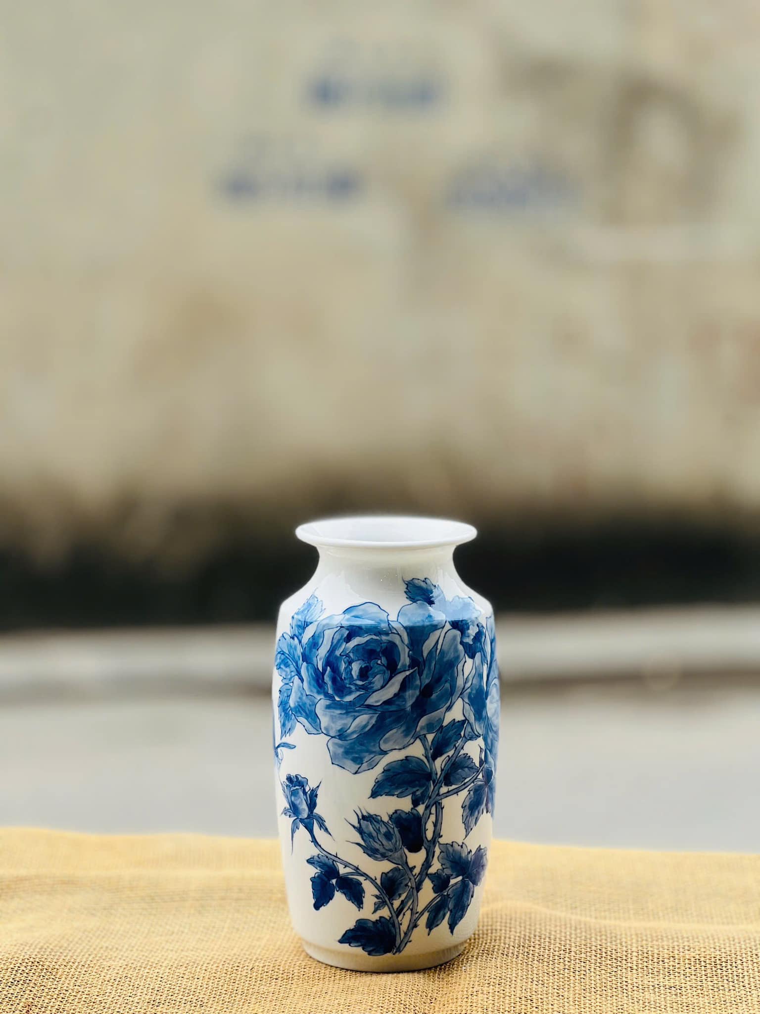 Lọ hoa gốm sứ vẽ tay 4