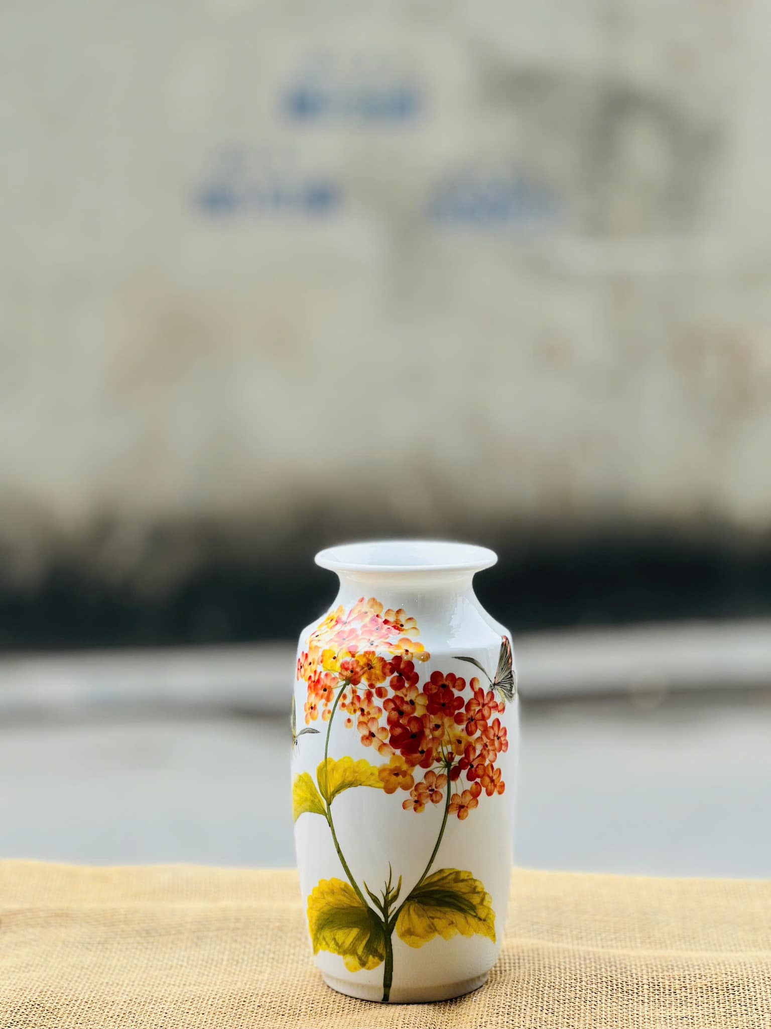 Lọ hoa gốm sứ vẽ tay 4