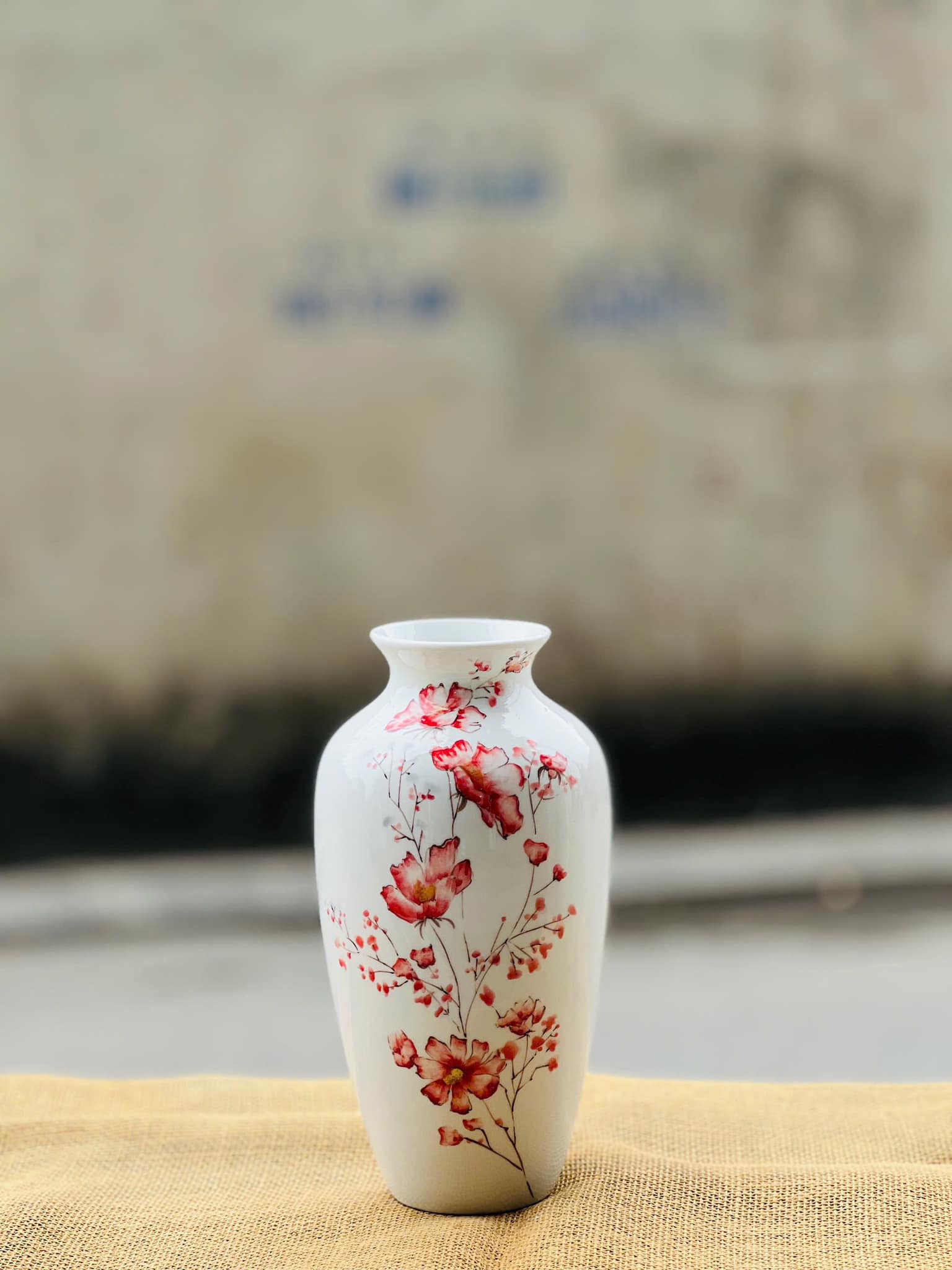 Lọ hoa gốm sứ vẽ tay 4