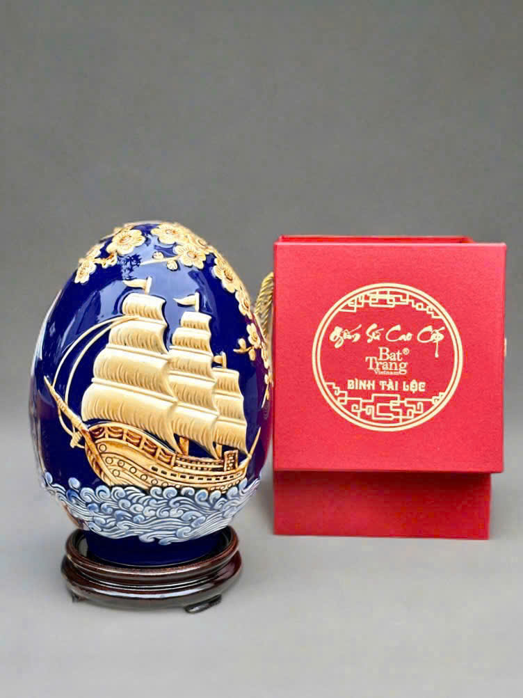 Trứng Phong Thủy Để Bàn Tăng Cường Tài Lộc