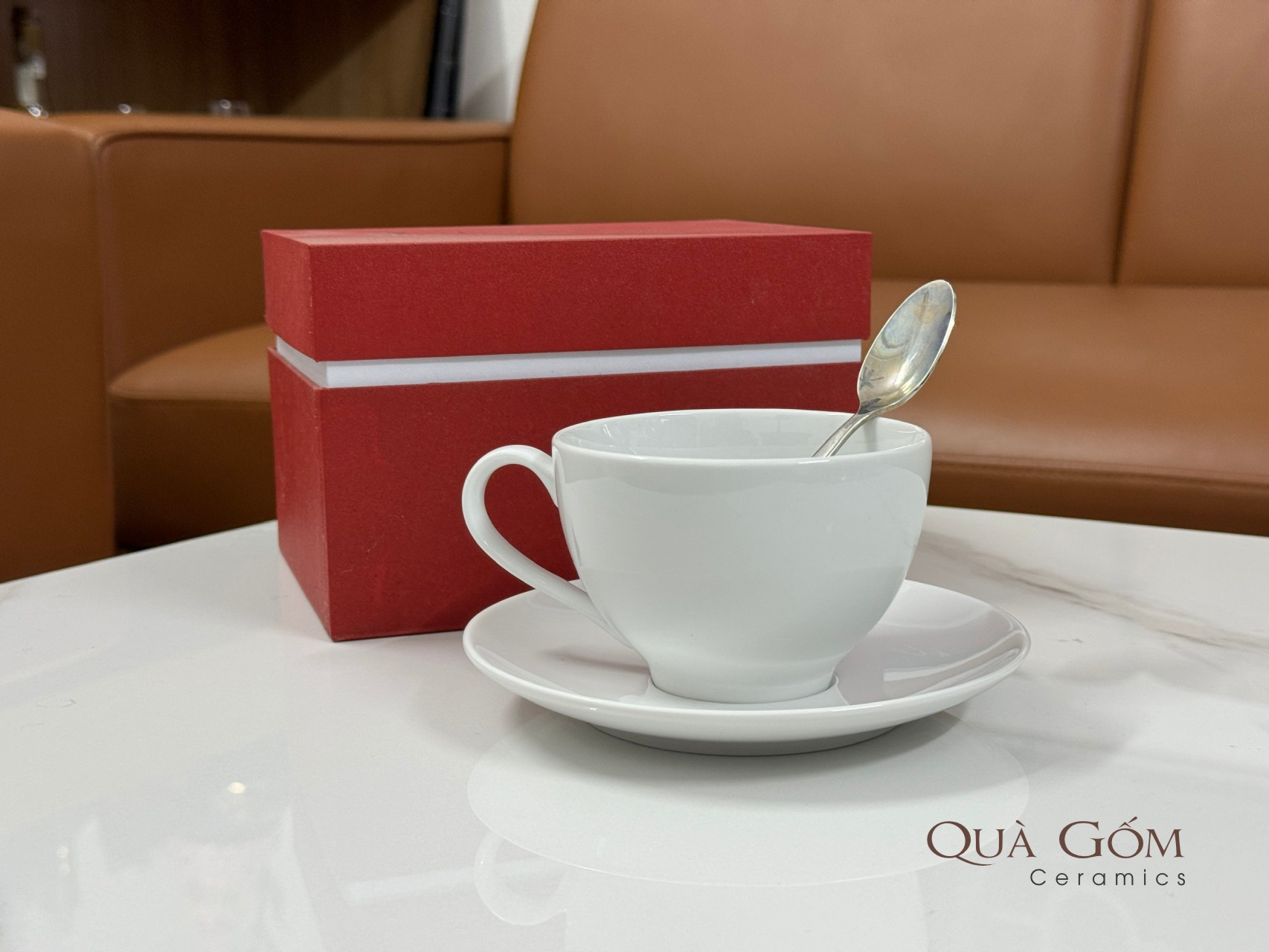 Tách cafe sứ Minh Long -  KH Tamron