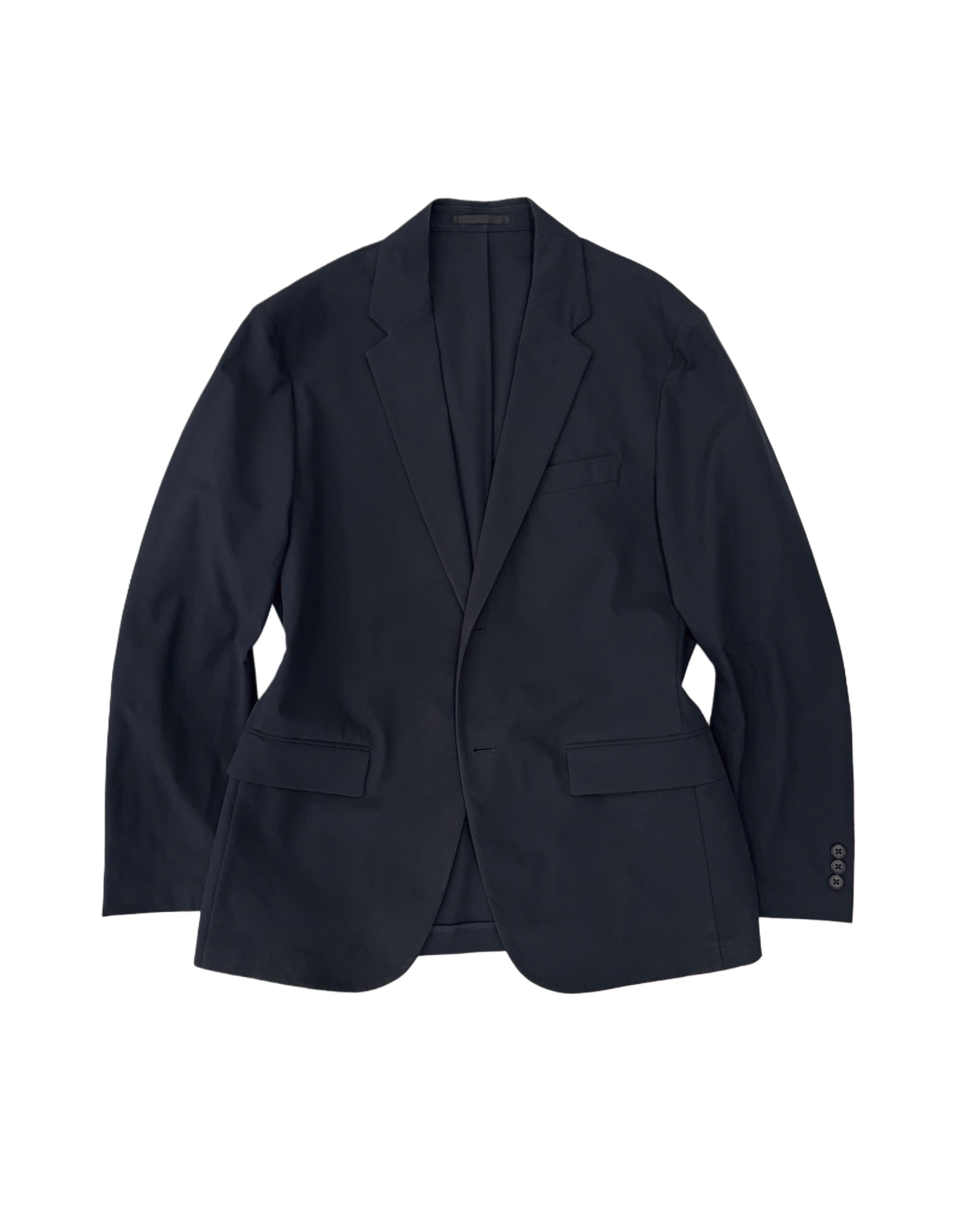 Blazer UNIQLO | Polyester tối màu 2 cúc dáng nhẹ không lót | độ mới 95%