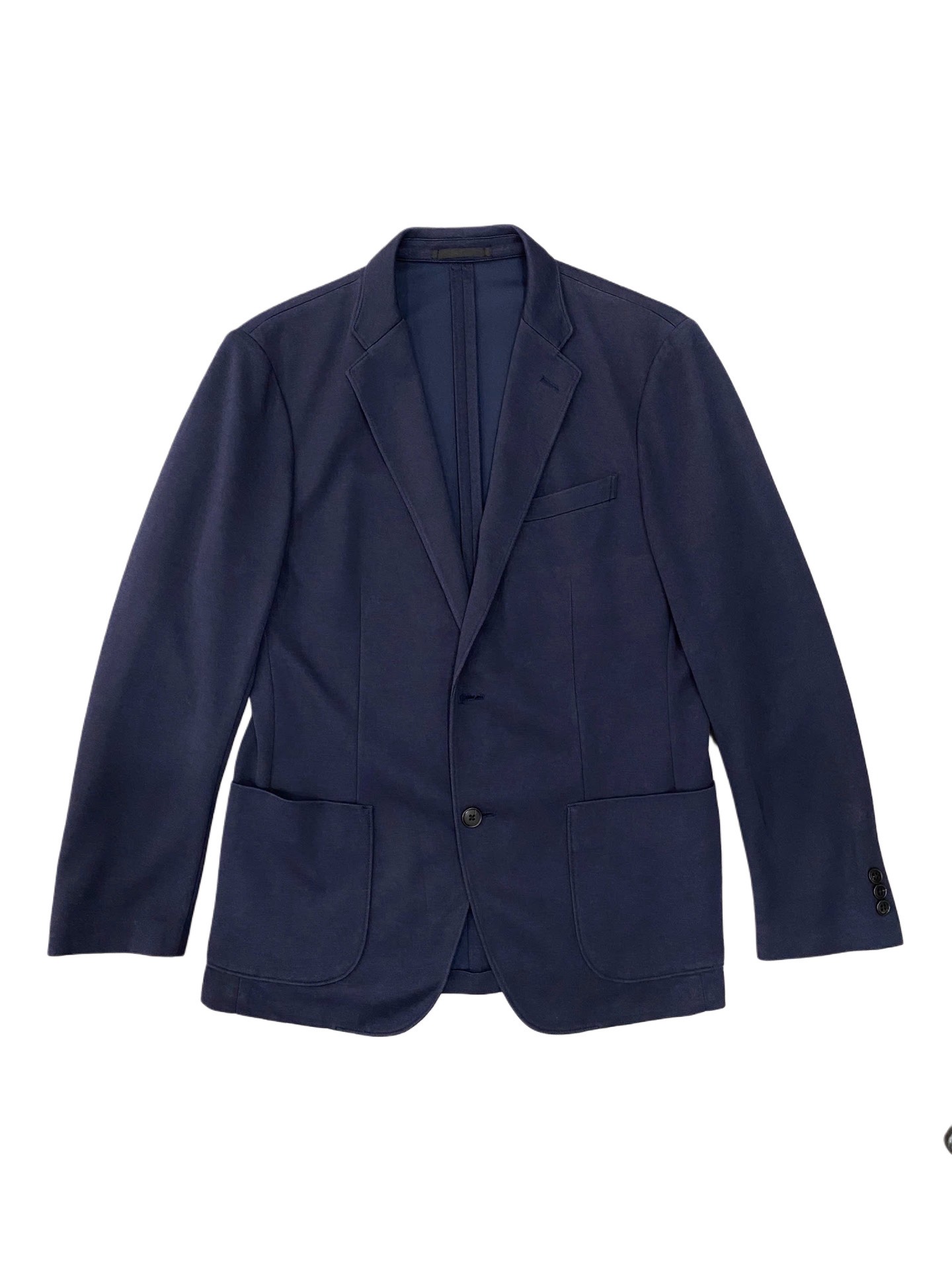 Blazer UNIQLO | Polyester tối màu 2 cúc dáng tự nhiên | độ mới 90%