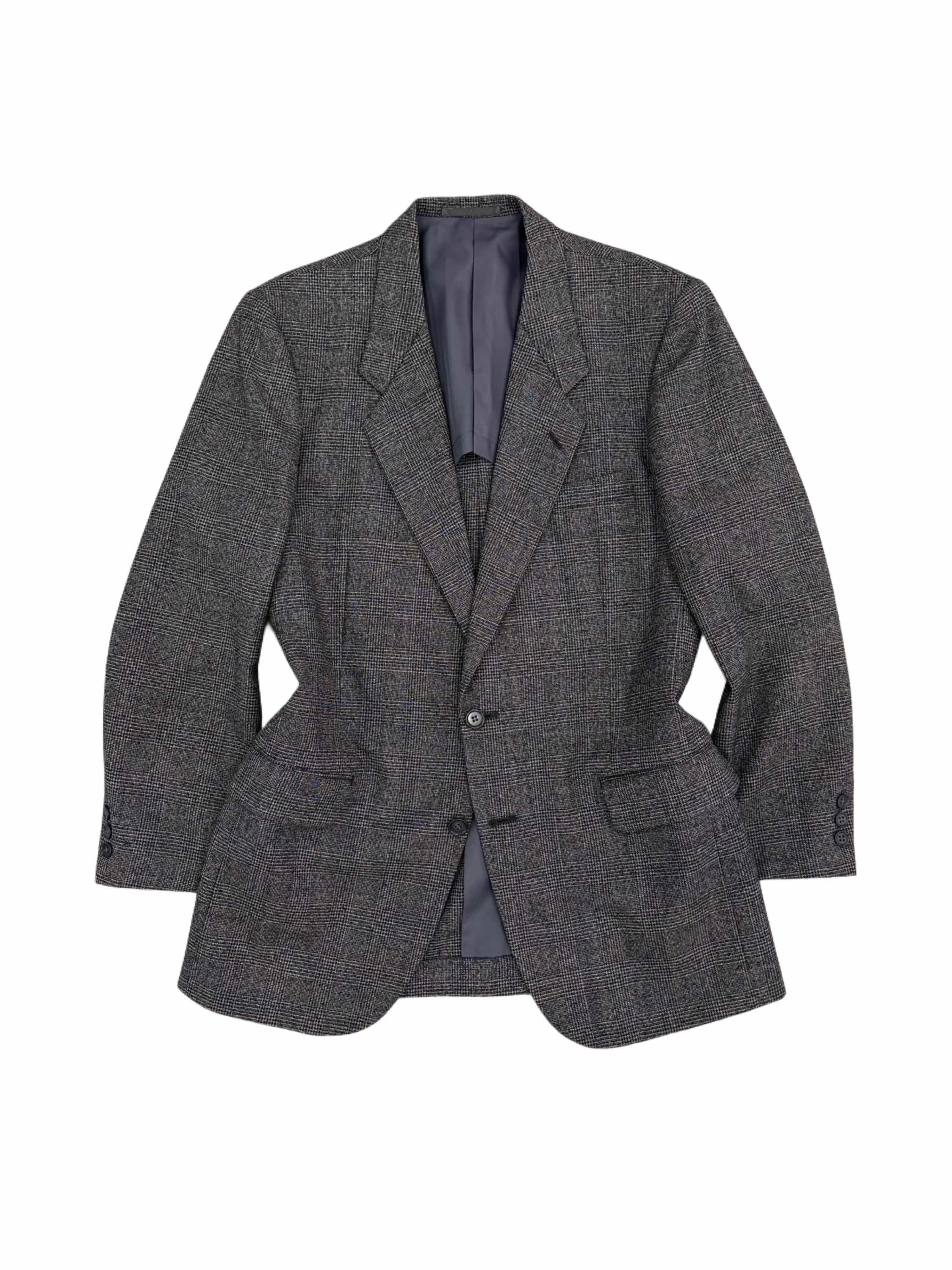 Blazer RIICKEN BACCBAR | Dạ tối màu túi viền 2 cúc nhựa cổ điển | độ mới 95%