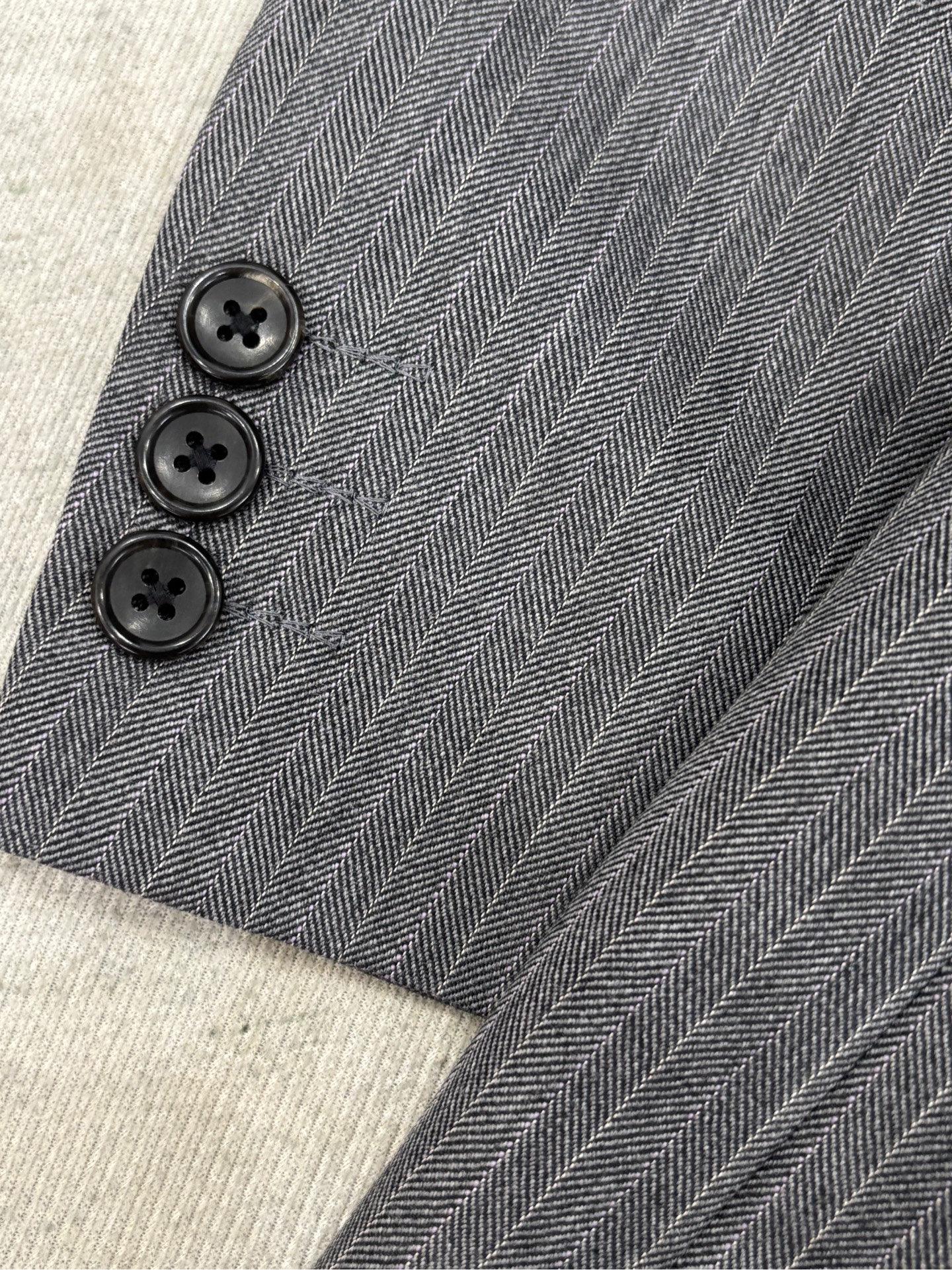 Blazer JPRESS | Wool sáng sọc 3 cúc cổ điển | độ mới 95%