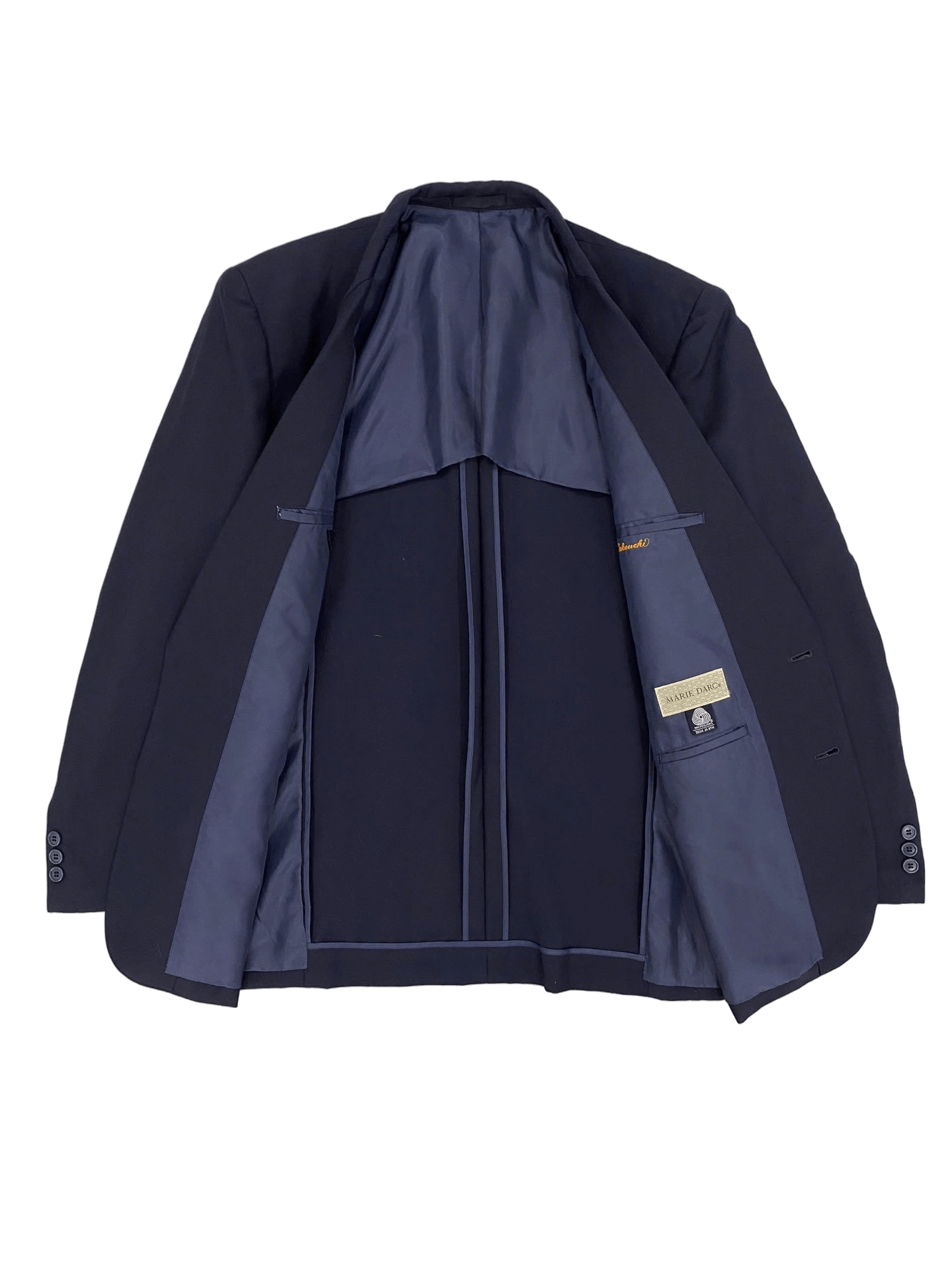 Blazer MARIE DARC | Wool tối 2 cúc không xẻ | độ mới 95%