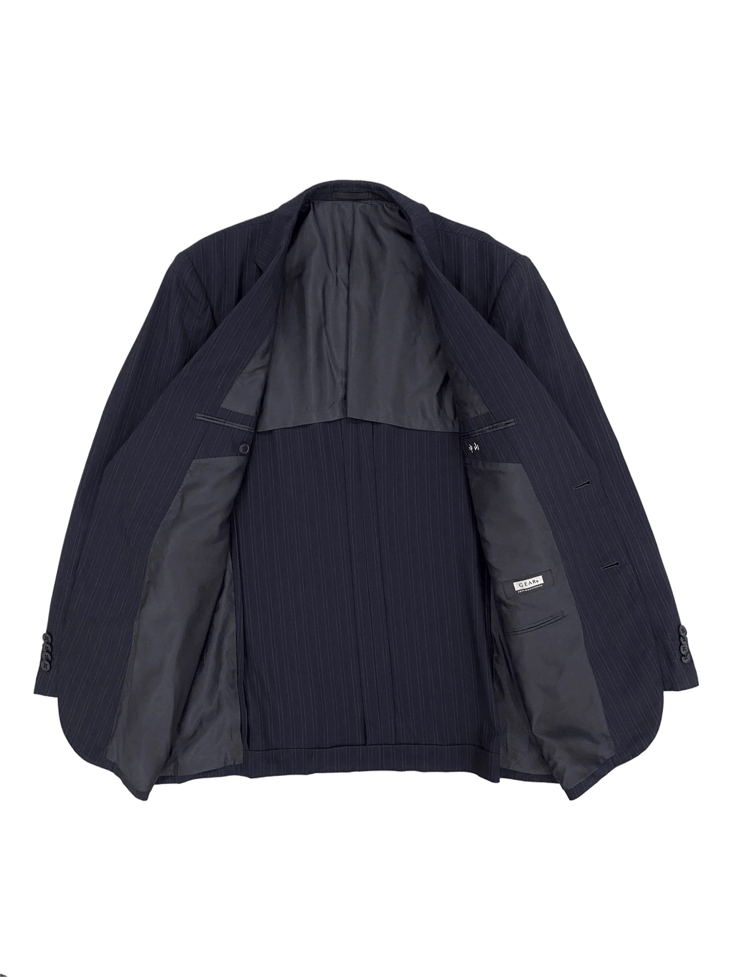 Blazer GEAR | Sọc tối 2 cúc không xẻ | độ mới 95%