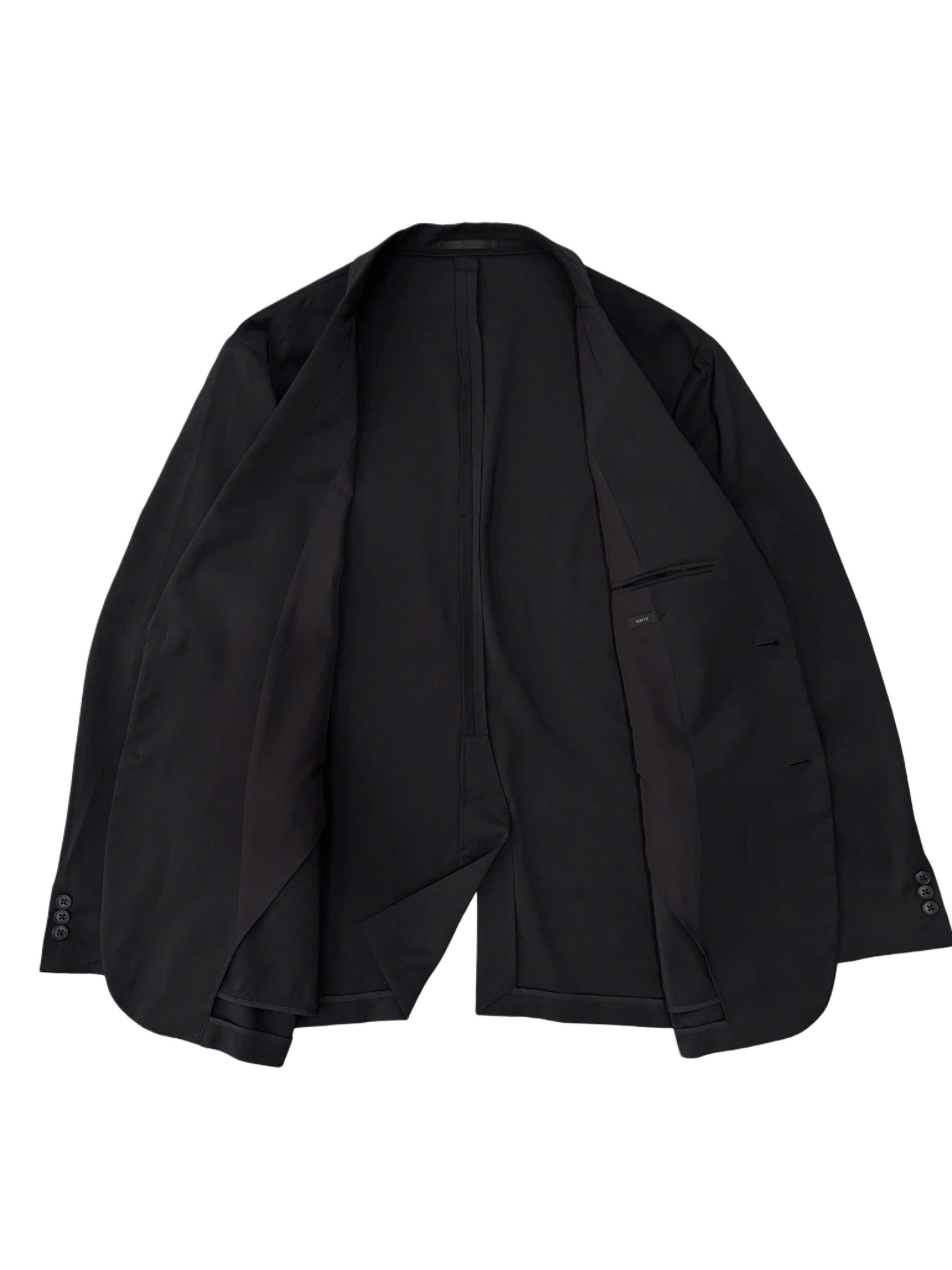 Blazer UNIQLO | Polyester tối màu 2 cúc nhẹ thoáng | độ mới 95%