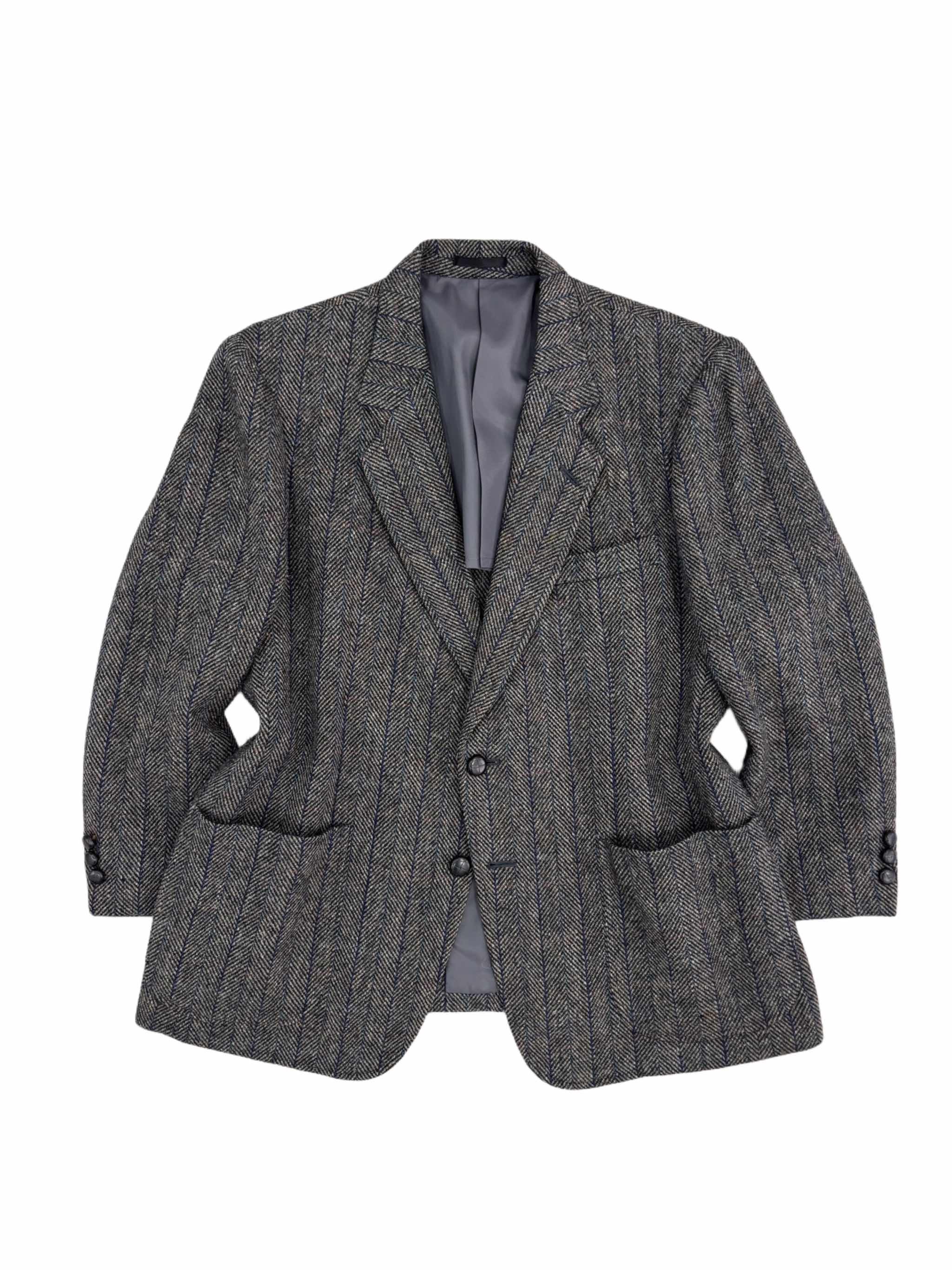Blazer BOSTON CLUB | Dạ tối màu túi viền 2 cúc thanh lịch | độ mới 95%