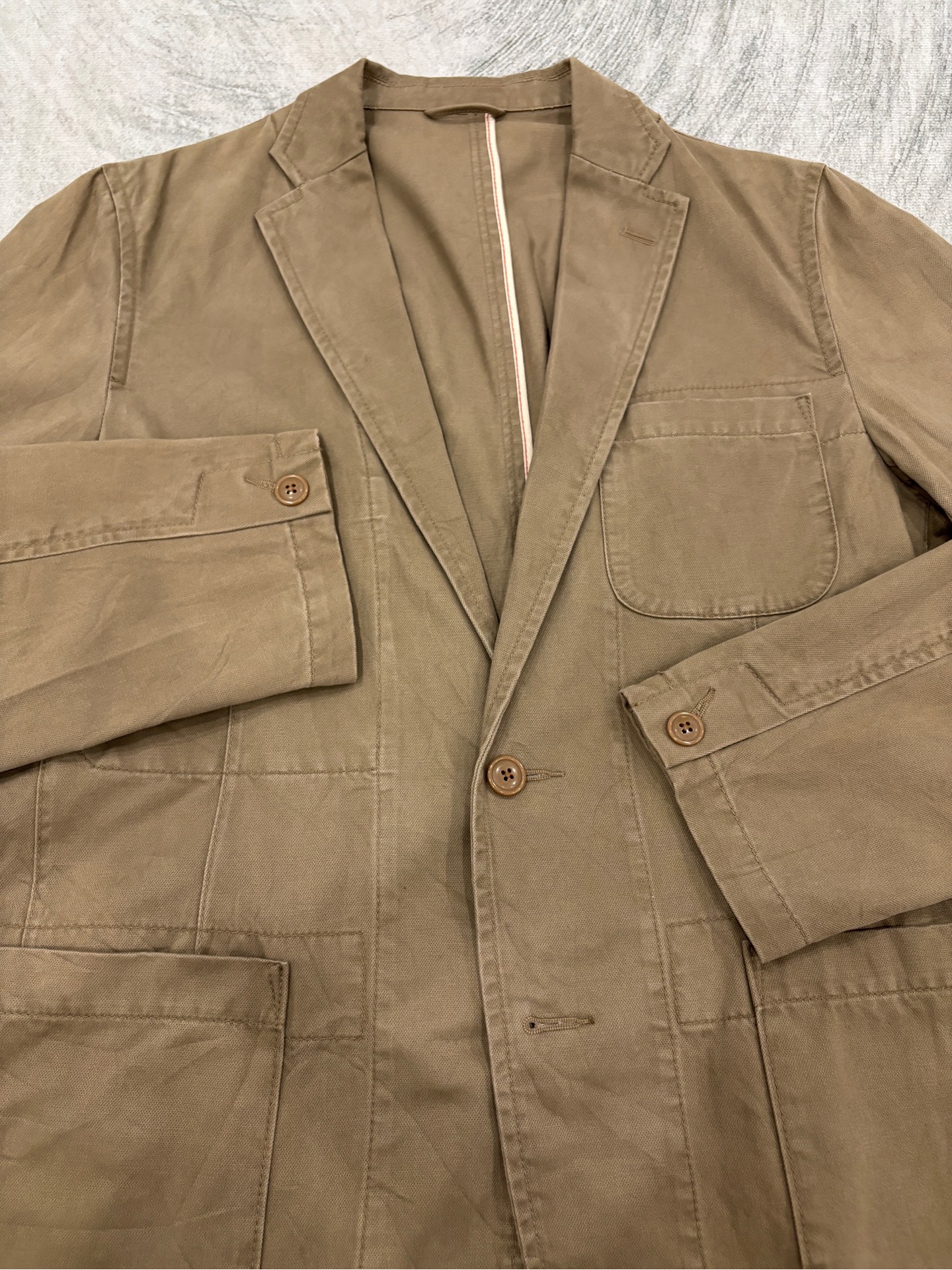 Blazer - Uniqlo – Vai 46 – Chất liệu Màu Kaki Đất – 2 Cúc [BLZ-01.T2.26]
