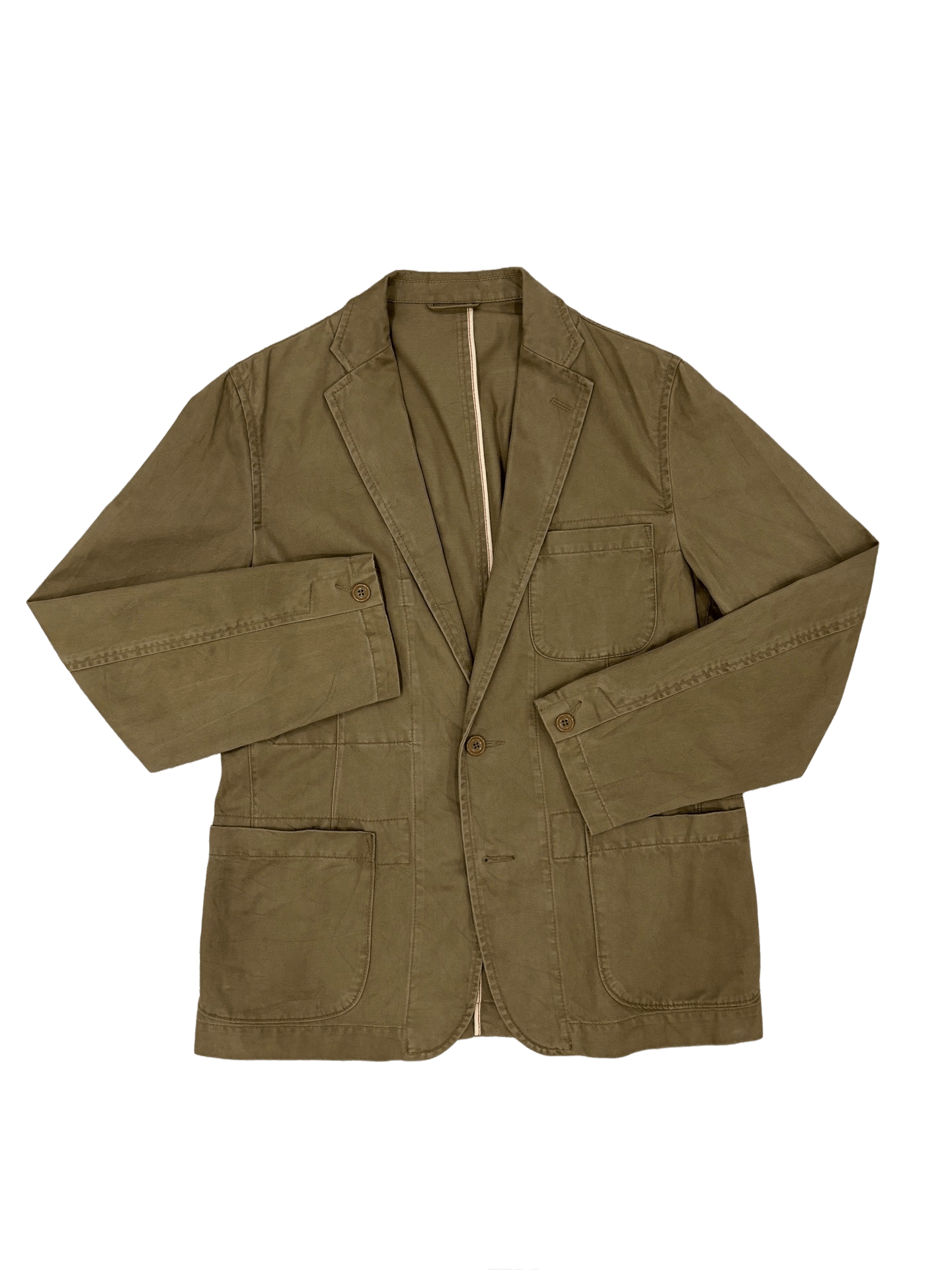 Blazer - Uniqlo – Vai 46 – Chất liệu Màu Kaki Đất – 2 Cúc [BLZ-01.T2.26]