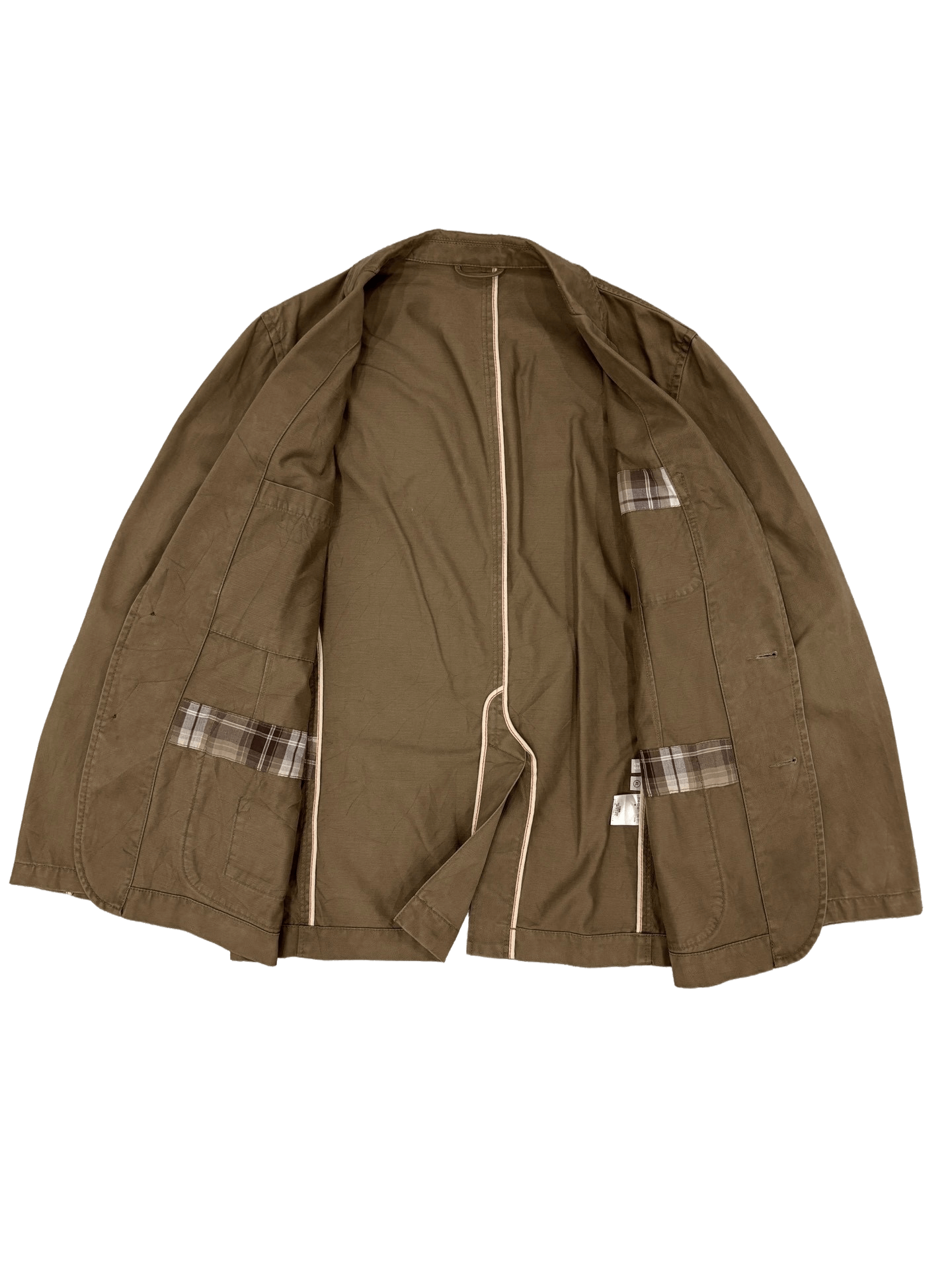 Blazer - Uniqlo – Vai 46 – Chất liệu Màu Kaki Đất – 2 Cúc [BLZ-01.T2.26]