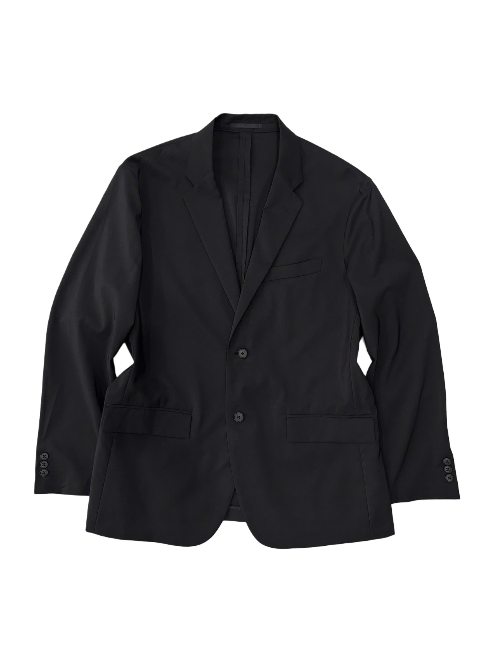 Blazer UNIQLO | Polyester tối màu 2 cúc nhẹ thoáng | độ mới 95%