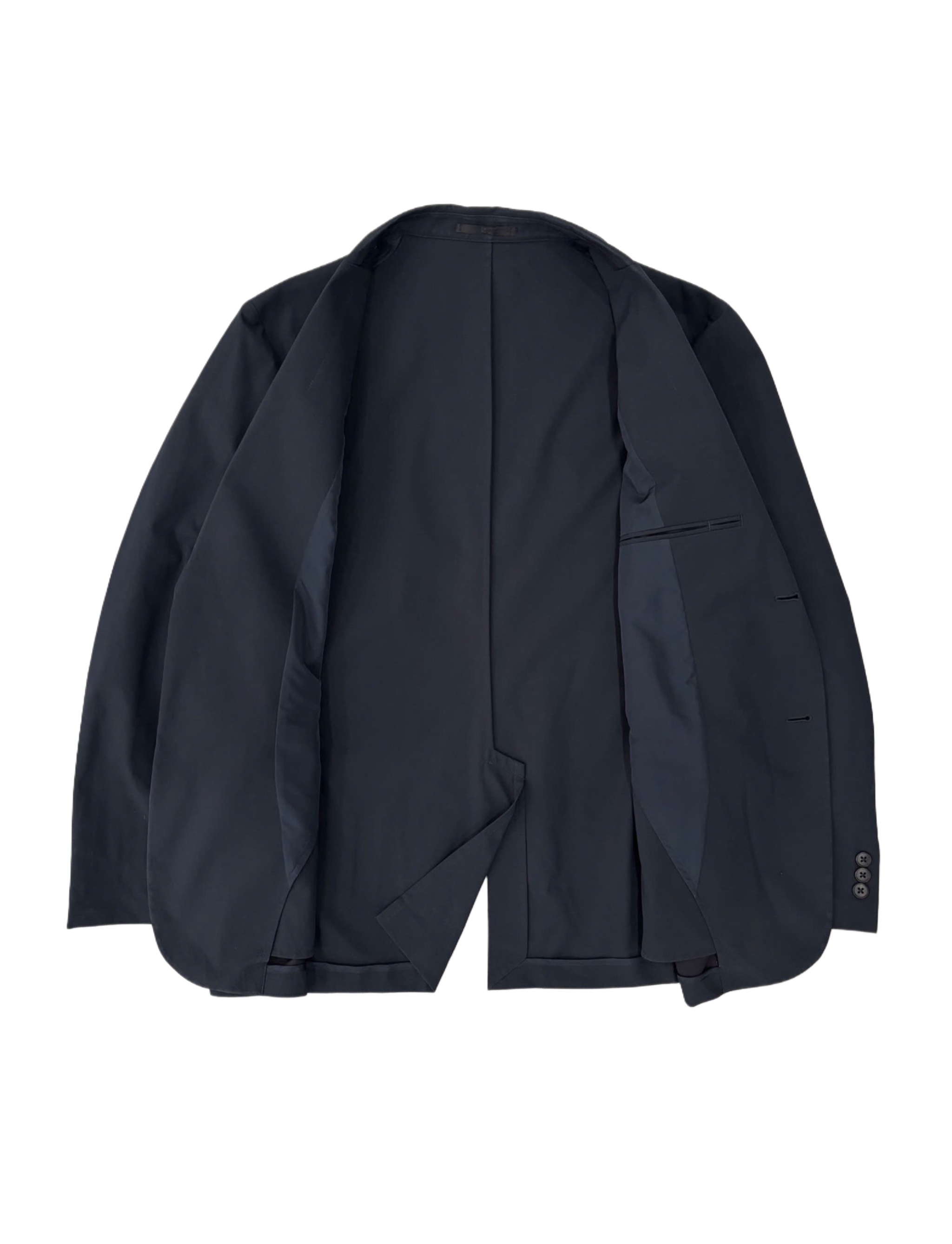 Blazer UNIQLO | Polyester tối màu 2 cúc dáng nhẹ không lót | độ mới 95%