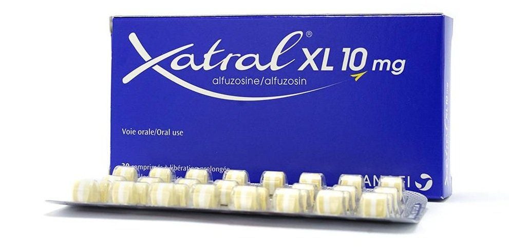 Thuốc Xatral XL 10mg điều trị triệu chứng chức năng của phì đại tuyến tiền liệt (hộp 1 vỉ x 30 viên)