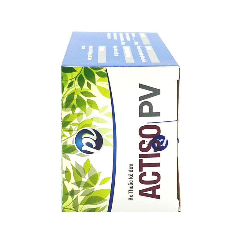 Thuốc Actiso PV điều trị viêm gan, viêm túi mật (hộp 5 vỉ x 10 viên)
