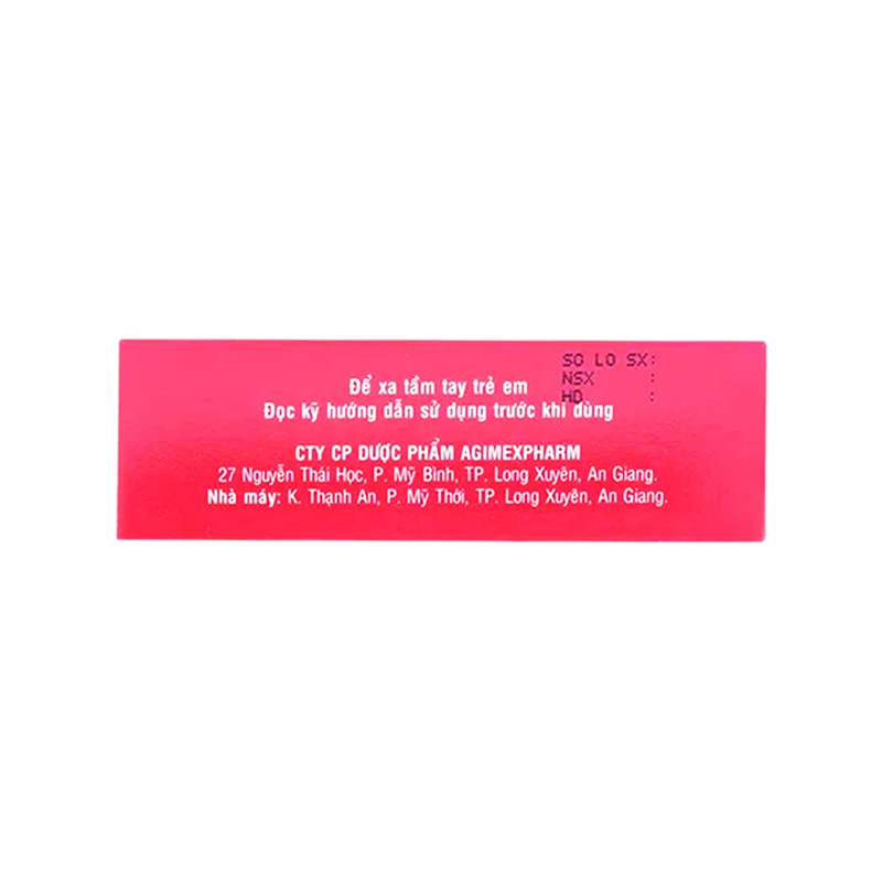 Thuốc Agdicerin 50mg điều trị triệu chứng các bệnh thoái hóa khớp hông, gối (hộp 3 vỉ x 10 viên)