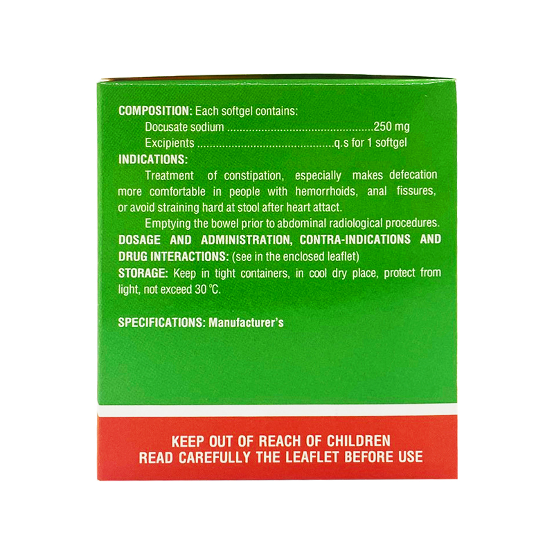 Thuốc Ausagel 250 điều trị táo bón (hộp 6 vỉ x 10 viên)