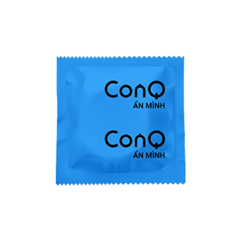 Bao cao su CONQ ẩn mình, siêu mỏng (52mm) hộp 12 cái