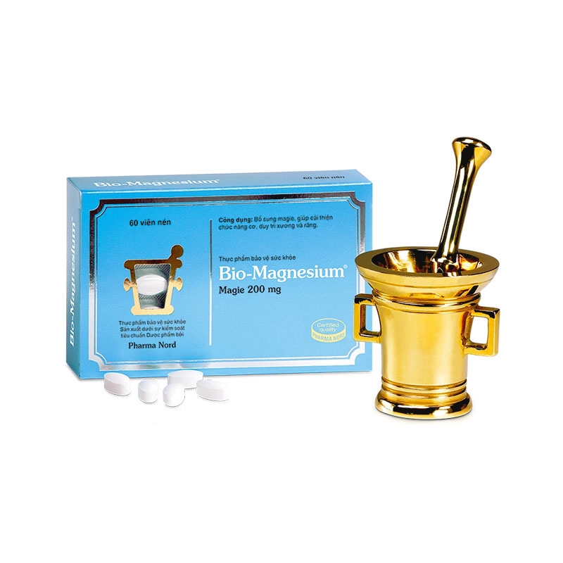 Thực phẩm bảo vệ sức khỏe Bio-Magnesium bổ sung magie cho cơ thể (hộp 60 viên)