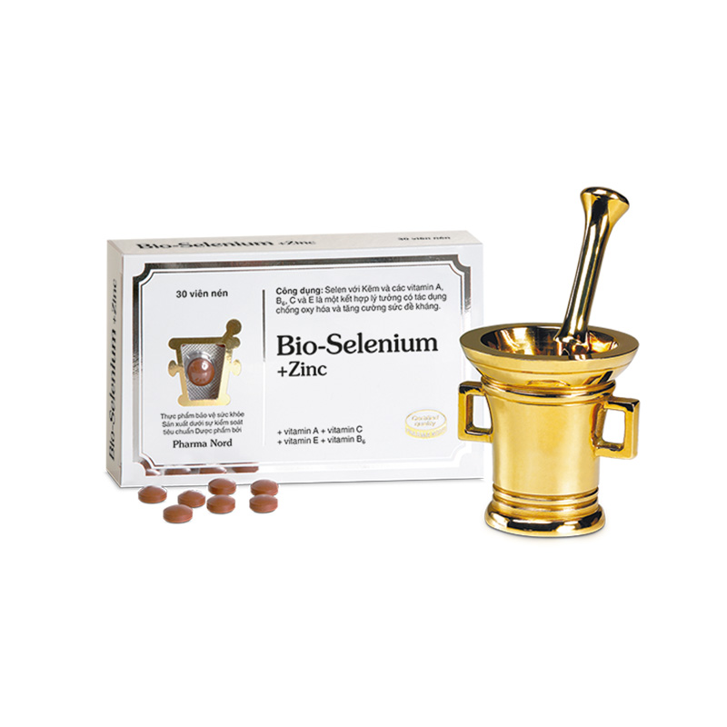 Thực phẩm bảo vệ sức khỏe Bio-Selenium + Zinc tăng cường chức năng miễn dịch (hộp 30 viên)