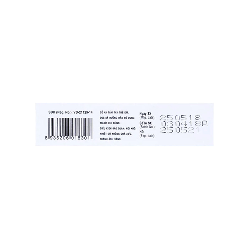 Thuốc Bisacodyl DHG điều trị táo bón, thải sạch ruột trước và sau phẫu thuật (hộp 4 vỉ x 25 viên)