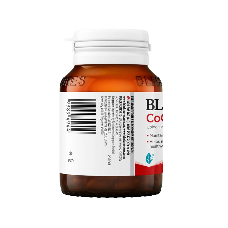 Viên uống Blackmores CoQ10 150mg hỗ trợ bảo vệ tim mạch (chai 30 viên)