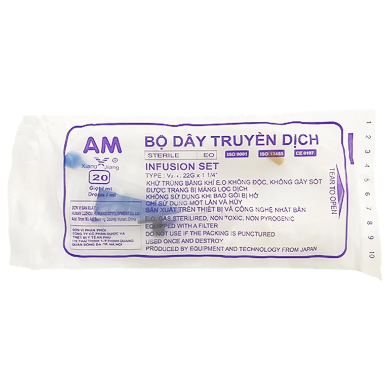 Bộ dây truyền dịch AM An Phú (túi x 1 bộ)