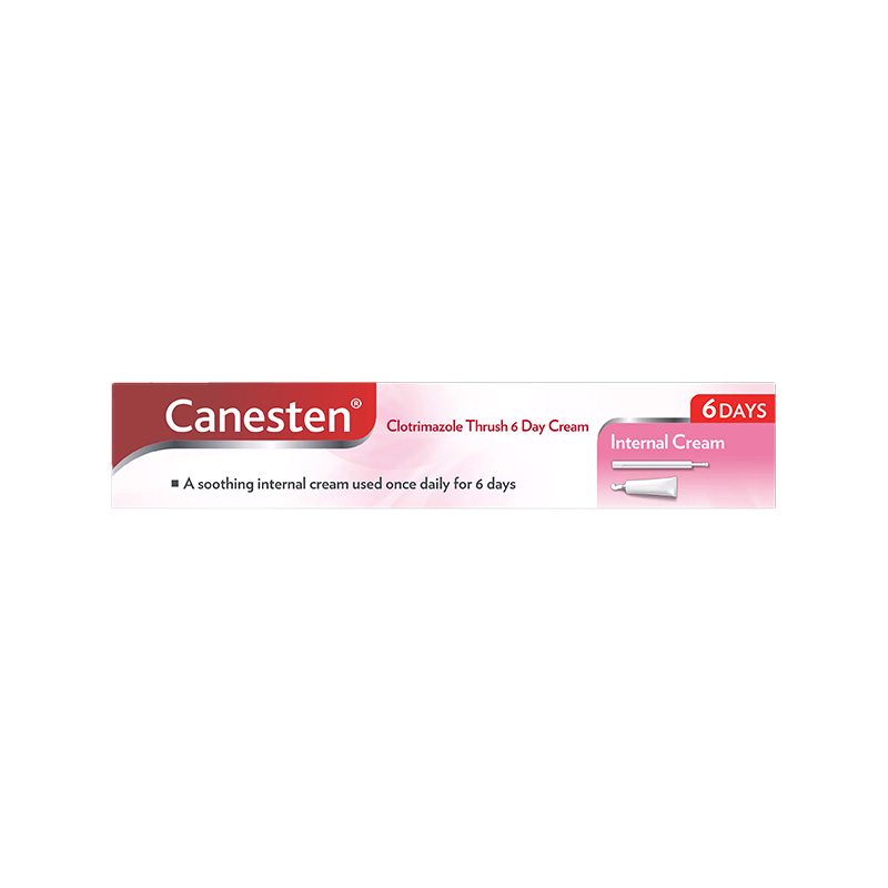 Viên đặt âm đạo Canesten 6-Days-Therapy 100mg điều trị viêm âm đạo (hộp 1 vỉ x 6 viên)