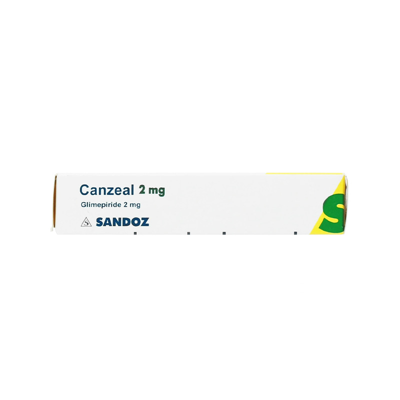 Thuốc Canzeal 2mg điều trị đái tháo đường típ 2 (hộp 3 vỉ x 10 viên)