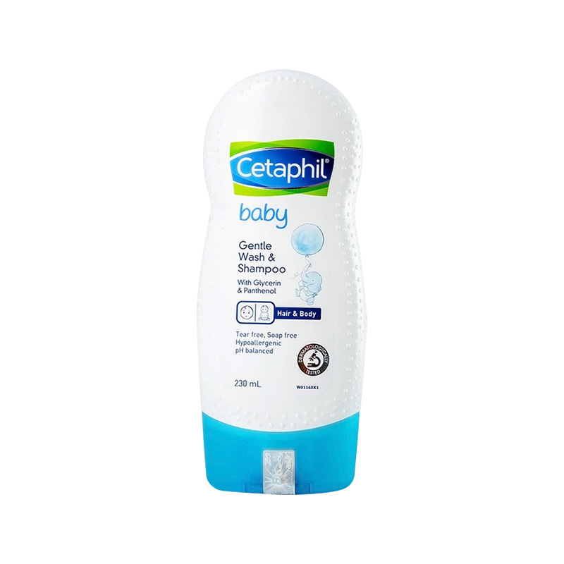 Sữa tắm và gội cho trẻ em Cetaphil Baby Gentle Wash And Shampoo (230ml)