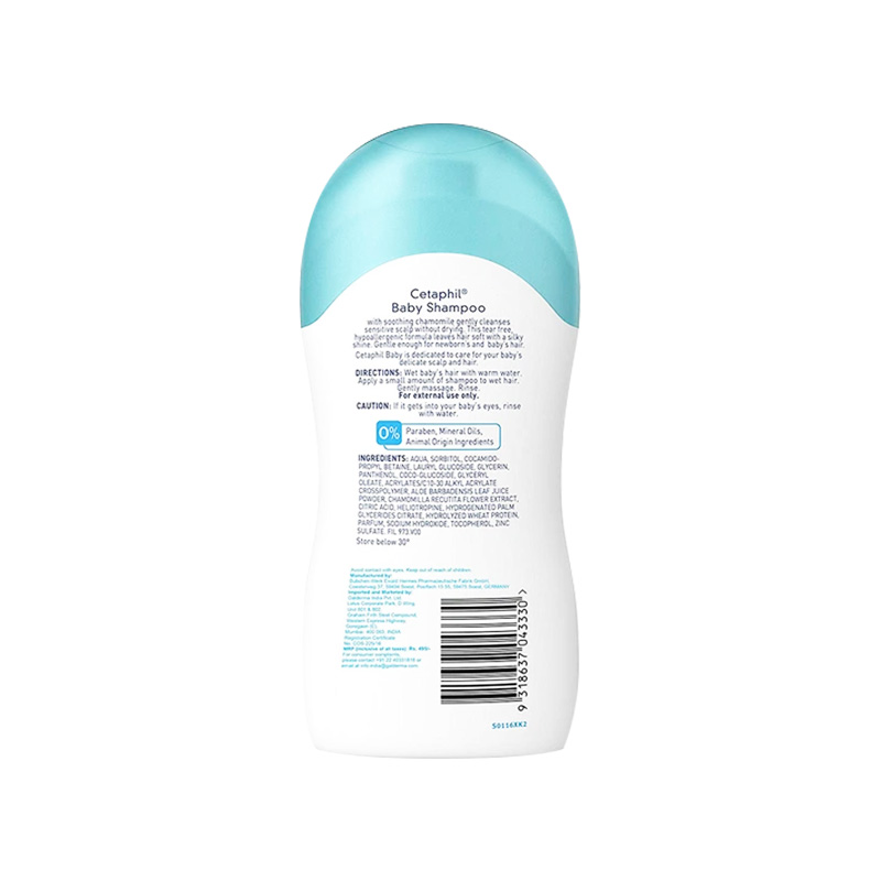 Dầu gội dịu lành cho bé Cetaphil Baby Shampoo  (Chai 200ML)