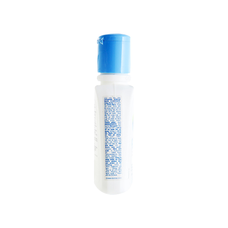 Sữa rửa mặt dịu nhẹ Cetaphil Gentle Skin Cleanser bổ sung độ ẩm dành cho mọi loại da (Chai 125ml)