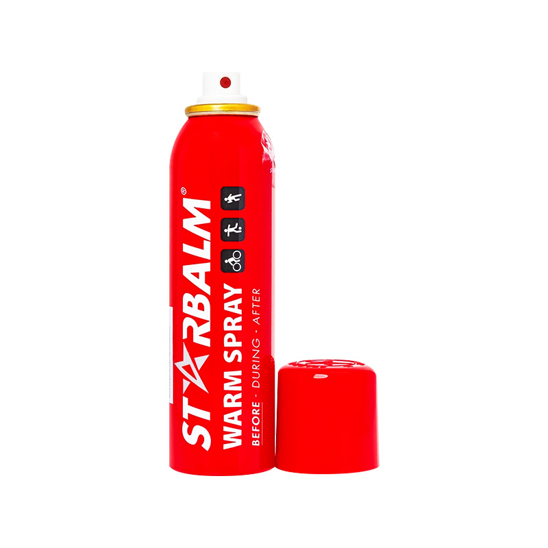 Xịt nóng Starbalm Warm Spray giúp làm ấm bắp thịt, giảm đau cơ (chai 150ml)