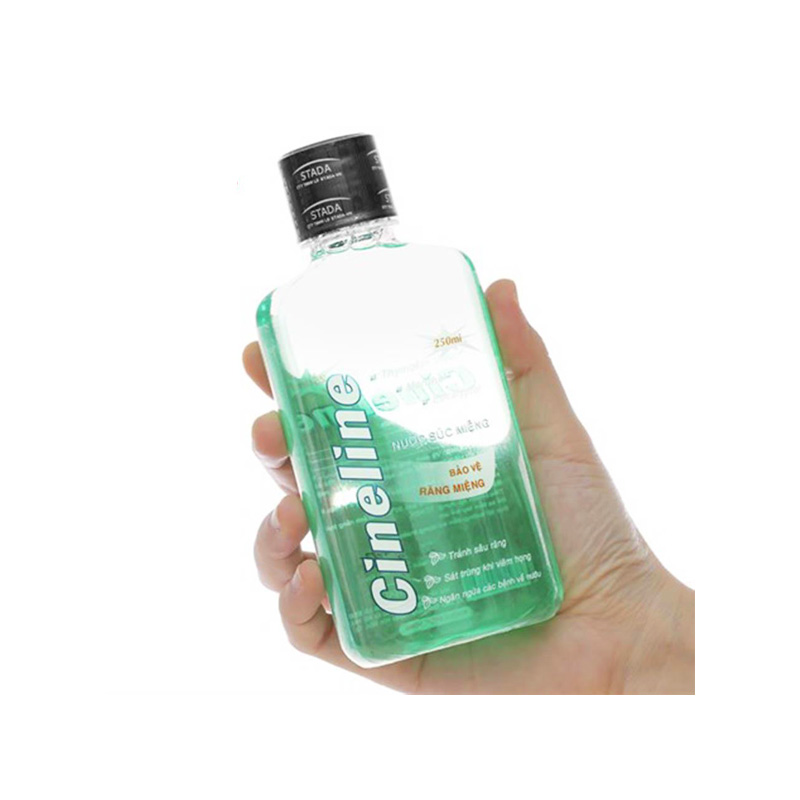 Nước súc miệng Cineline sát trùng, khử mùi hôi (chai 250ml)