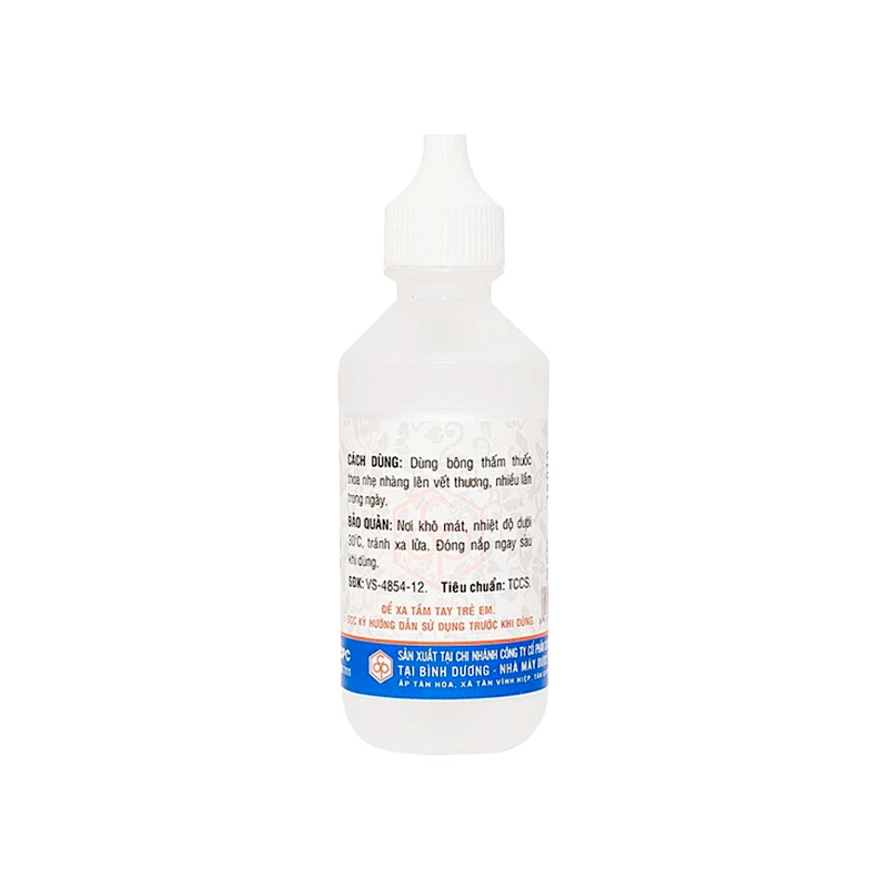 Cồn Alcool 70 độ OPC sát trùng ngoài da (chai 60ml)