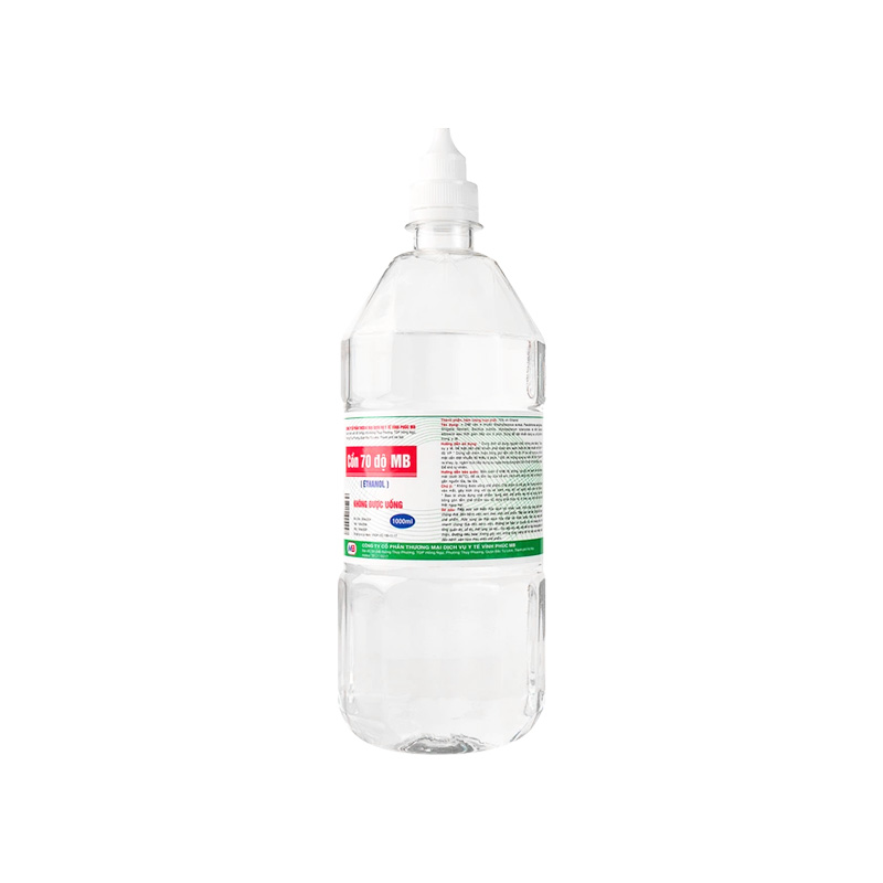 Cồn 70 độ Vĩnh Phúc (chai 1000ml)