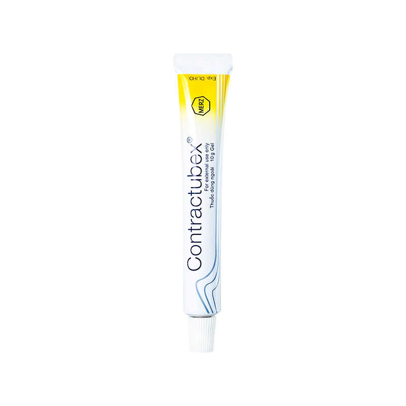 Gel Contractubex điều trị sẹo lồi, sẹo phì đại (hộp 1 tuýp x 10g)