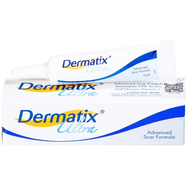 Gel Dermatix Ultra cải thiện hiệu quả sẹo lồi và sẹo phì đại (tuýp 7g)